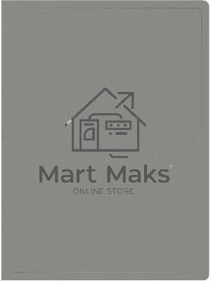 Папка с 40 прозрачными вкладками Silwerhof Eco A4, пластик, 0.5мм, серый