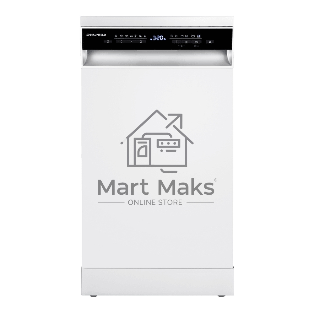 Посудомоечная машина MAUNFELD MWF45331W Inverter, белый, 45 см, 10 компл., 44 дБ, класс A+++