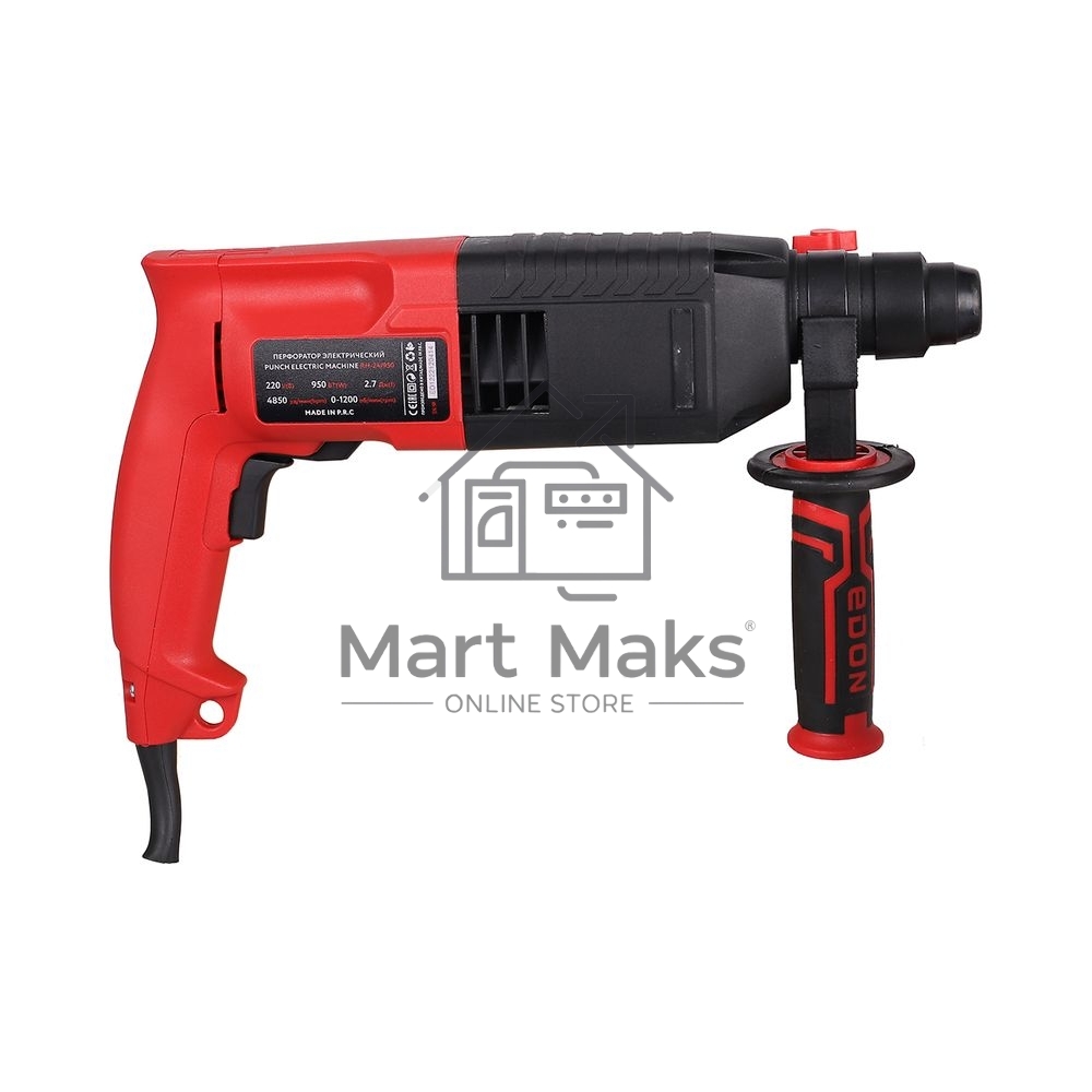 Перфоратор EDON RH-24/950 черный/красный 9275