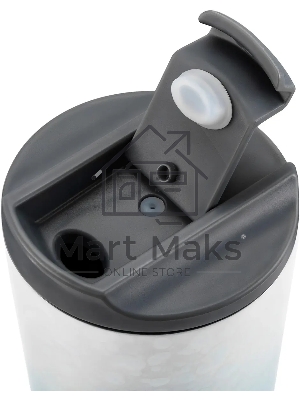 Термокружка для напитков Rondell Nubes RDS-1969 0.6 л. серо-голубой, картонная коробка