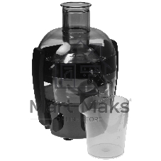 Соковыжималка Philips HR1832/00 черный, центробежная, 500 Вт, 500 мл, механическое
