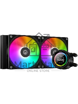 Кулер ID-Cooling SL240 XE черный 120мм алюминий+медь 1800rpm 30db 4-pin 300W