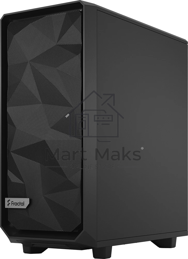 Корпус Fractal Design MESHIFY 2 COMPACT BLACK / ATX / 2x140mm & 1x120mm fans inc. / FD-C-MES2C-01