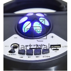 Акустическая система SUPRA SMB-330, 20Вт, с караоке, Bluetooth, FM, USB, черный