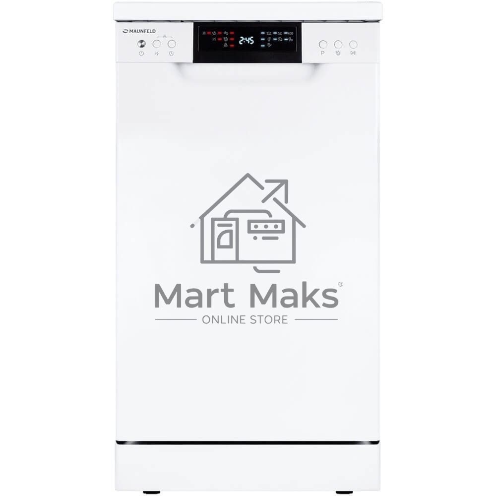 Посудомоечная машина Maunfeld MWF45220W, белый, 44.8 см, 10 компл., 49 дБ, класс A++