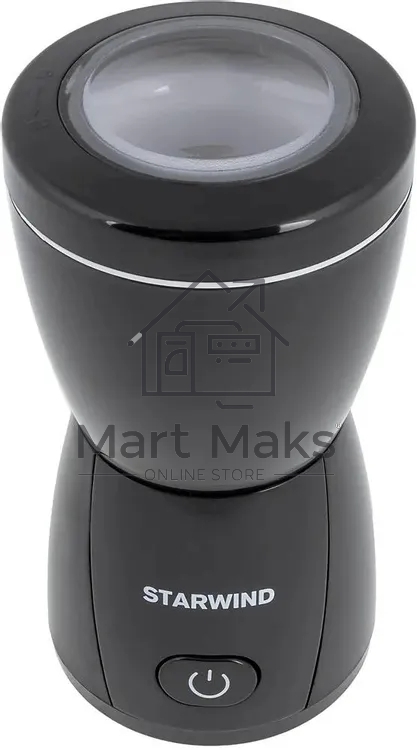 Кофемолка Starwind SGP8426 200Вт сист.помол.:ротац.нож вместим.:80гр черный