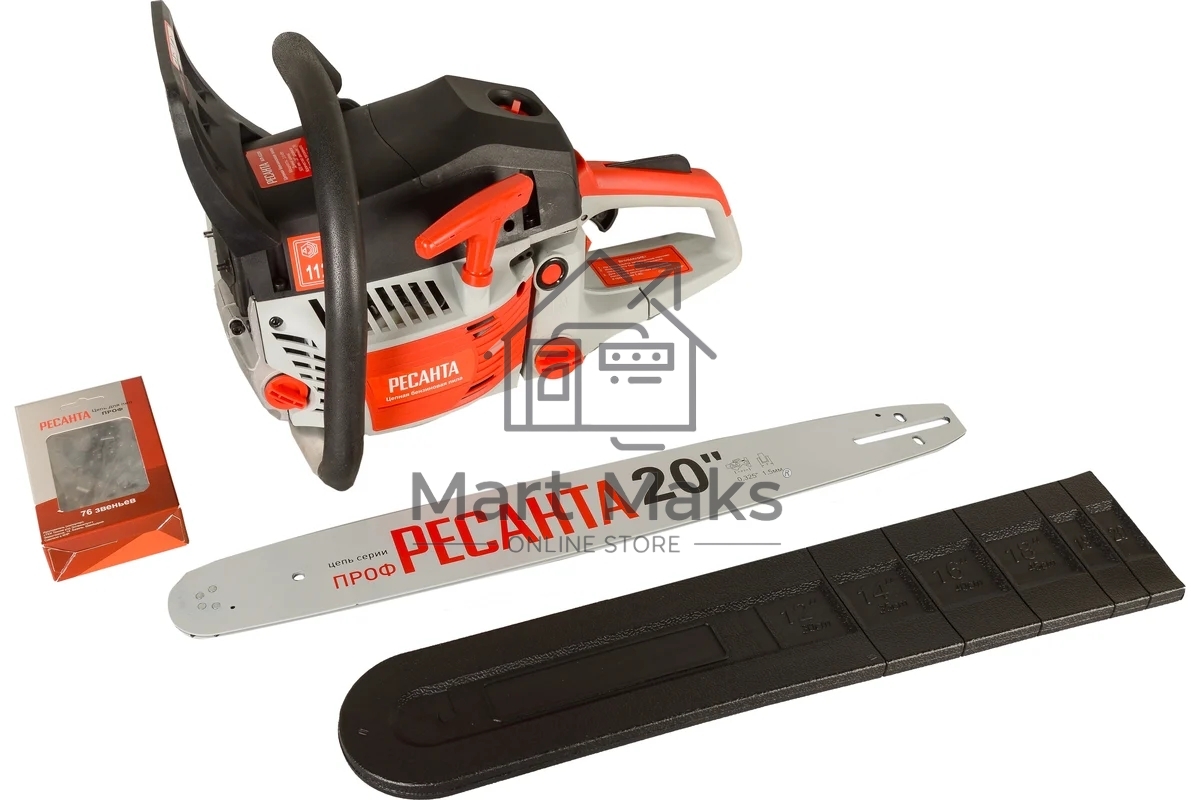 Бензопила Ресанта БП-5220 2800Вт дл.шины:20