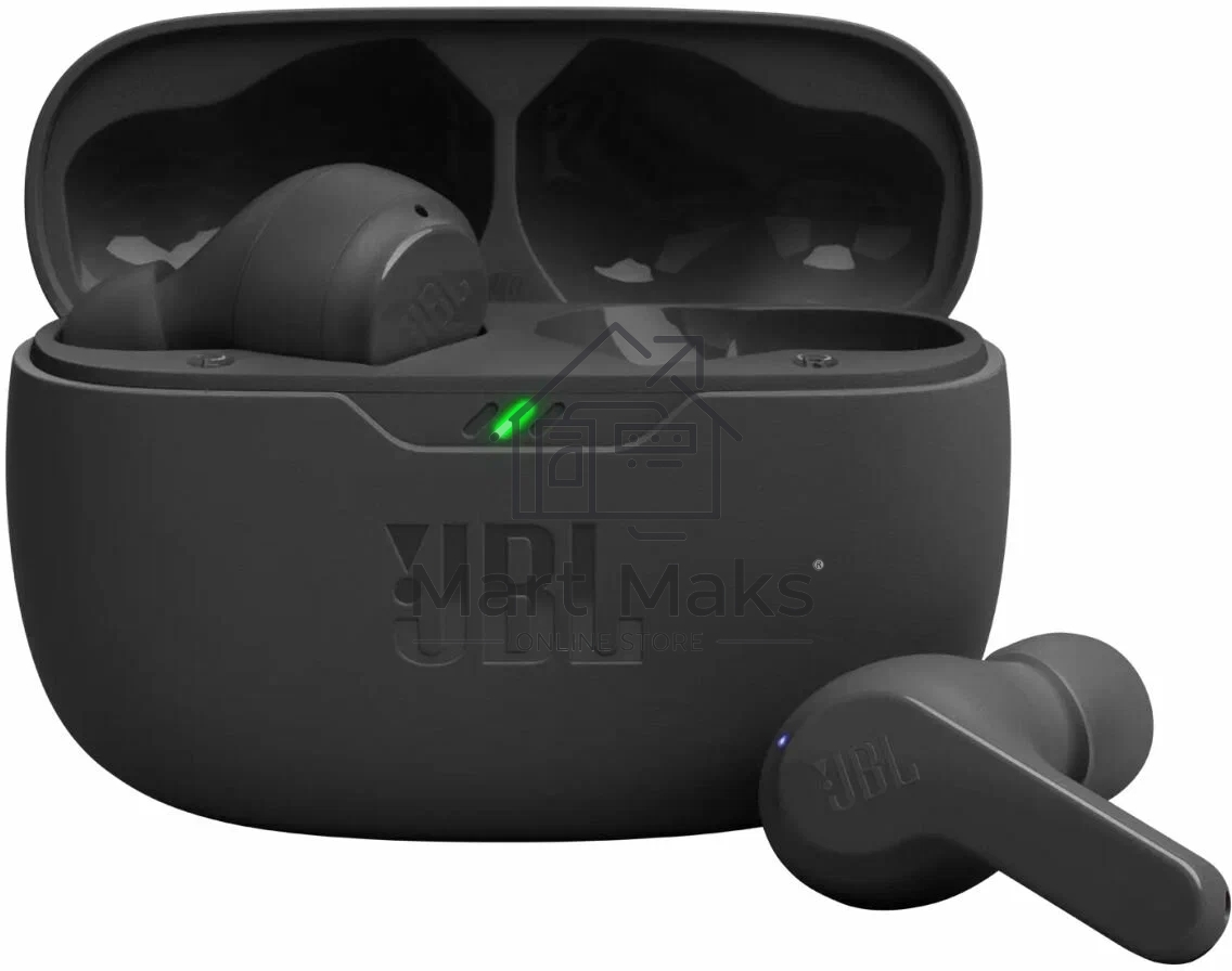 Наушники JBL Wave Beam, Bluetooth, внутриканальные, черный