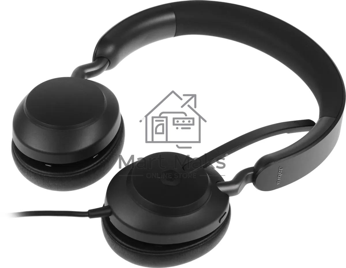 Наушники с микрофоном Jabra Evolve2 40 черный накладные USB оголовье (24189-999-999)
