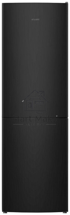 Холодильник Atlant ХМ-4621-151 черный металлик двухкамерный 205/119л морозилка снизу. капельная система