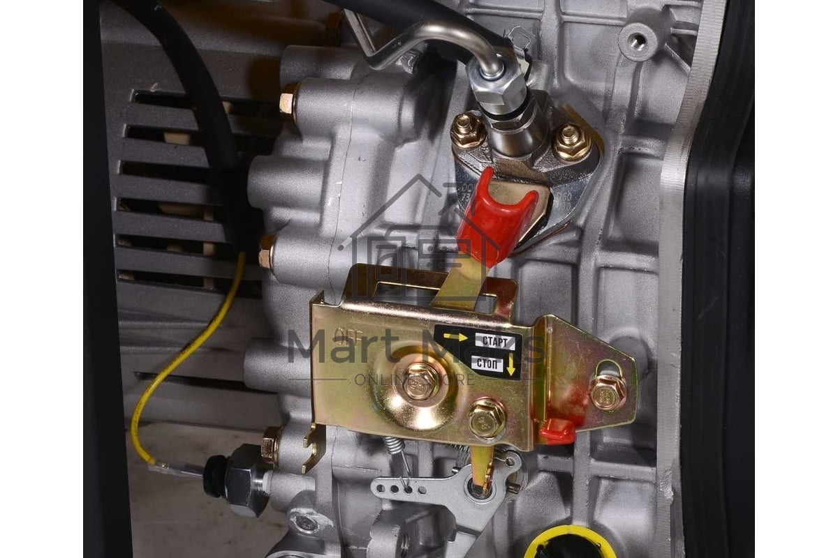 Электрогенератор дизельный Huter LDG 5000L, 3.3 кВт, 82 дБ, 68.7 кг
