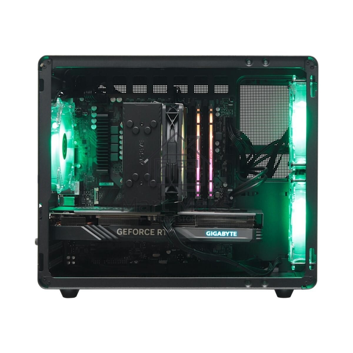 Компьютер Raskat STRIKE 720 (Intel Core i7-14700F, Intel Z790, RAM 64GB, SSD 1TB, HDD 1TB, RTX 3060 12GB, 850W, Win 11Pro, Office H&;B 2021)