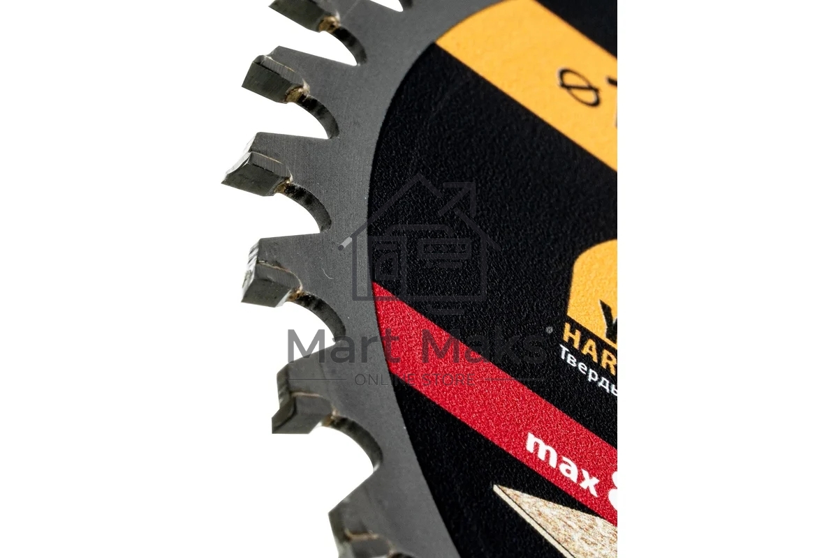 Пильный диск по дереву с гвоздями Denzel ф165 х 20 мм, 40 зубов