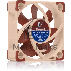 Вентилятор корпусной Noctua NF-A4x10 24V PWM, 40 мм, 5000 об/мин, 17.9 дБ, 4-pin PWM, без подсветки