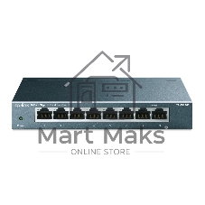 Коммутатор TP-Link TL-SG108, 8×1 Гбит/с, неуправляемый