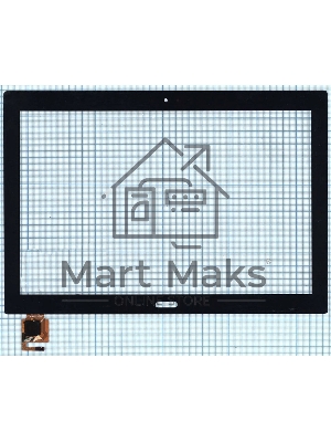 Сенсорное стекло (тачскрин) для Lenovo Tab 4 TB-X704, черное