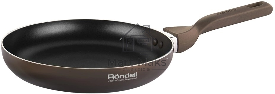 Сковорода Rondell Impressia RDA-1150 круглая 28см покрытие: Xylan Plus ручка несъемная (без крышки) зеленый