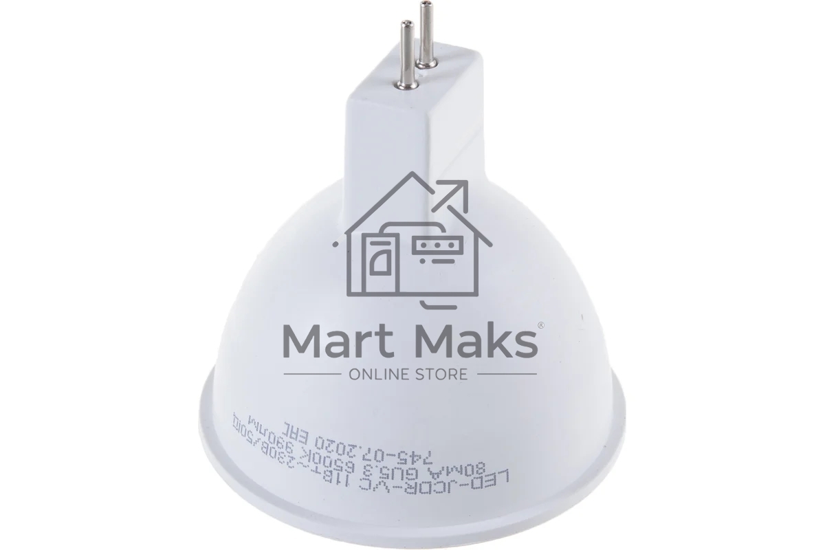 Лампа светодиодная IN HOME LED-JCDR-VC (4690612024745) 11 Вт 230В GU5.3 6500К 990лм