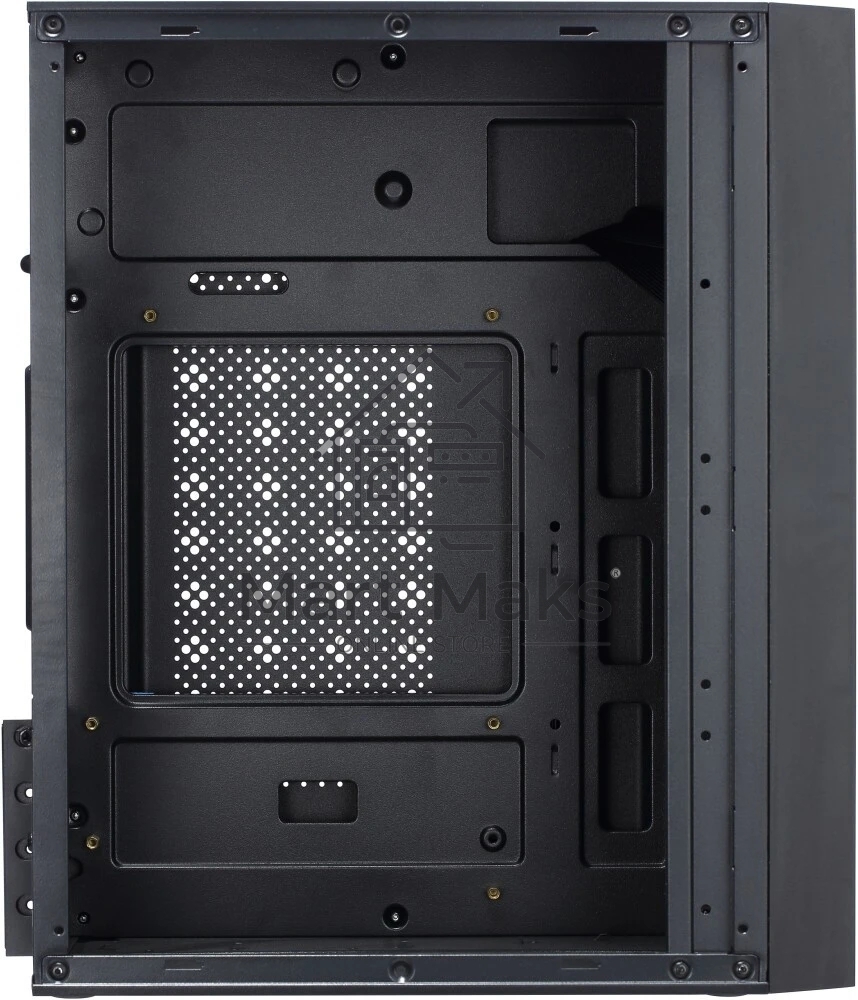 Компьютерный корпус Accord ACC-261B черный без БП mATX 1x80mm 1x92mm 2x120mm 2xUSB2.0 1xUSB3.0 audio