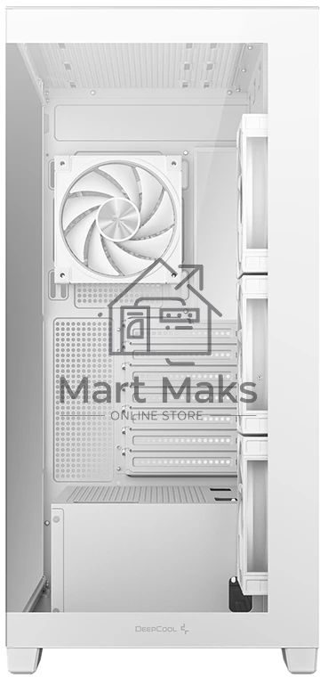 Компьютерный корпус Deepcool CG580 4F V2 WH без БП, боковое окно (панорама), 4x120mm ARGB PWM вентилятора, белый, ATX (R-CG580-WHADA4-G-2)