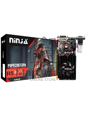 Видеокарта Ninja (Sinotex) AMD Radeon R5 230 (160SP) 1Gb DDR3 64-bit DVI HDMI CRT