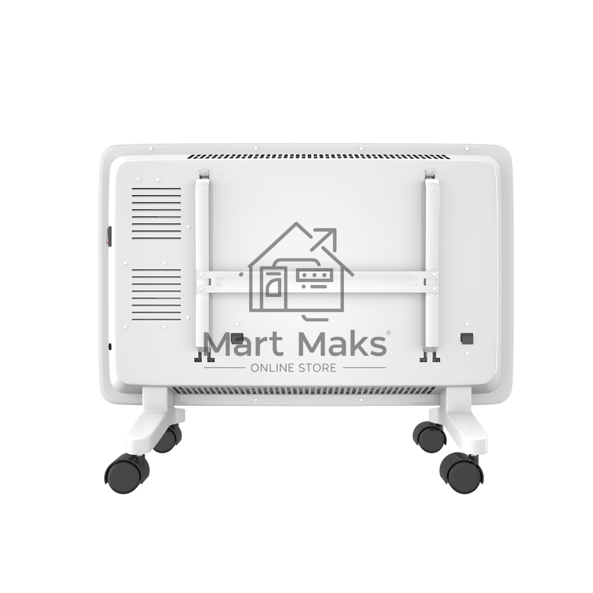 Конвектор Thermex Frame 1000E белый, 1000 Вт, 15 м2, термостат, дисплей, WiFi