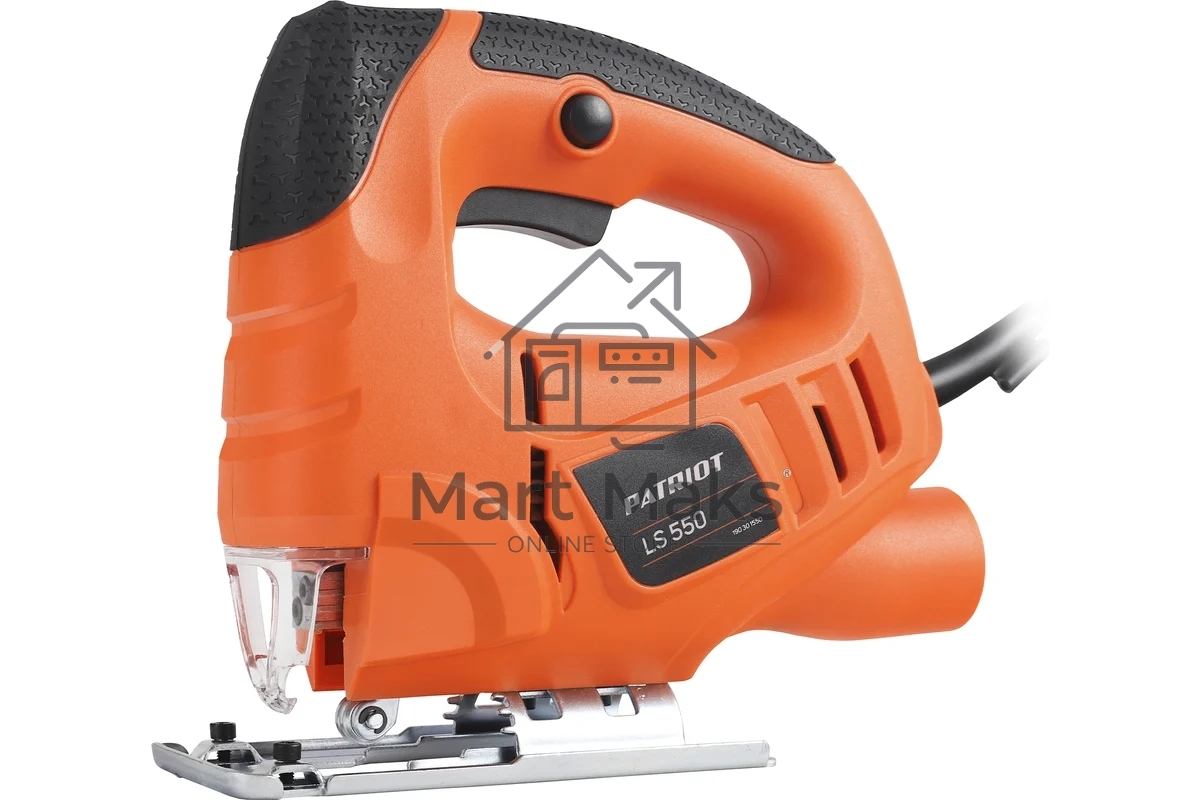Лобзик PATRIOT LS 550, мощность 550 Вт, макс толщина дерева 55мм
