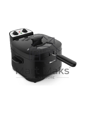 Фритюрница Blackton Bt DF1112 Black. Потребляемая мощность 2000 Вт/Мах. объем 3л/Параметры электропитания 220-240 В,50Гц/Класс защиты от поражения электрическим током Класс I/Регулировка температуры/Компактный размер/Быстрый нагрев до 90 градусов
