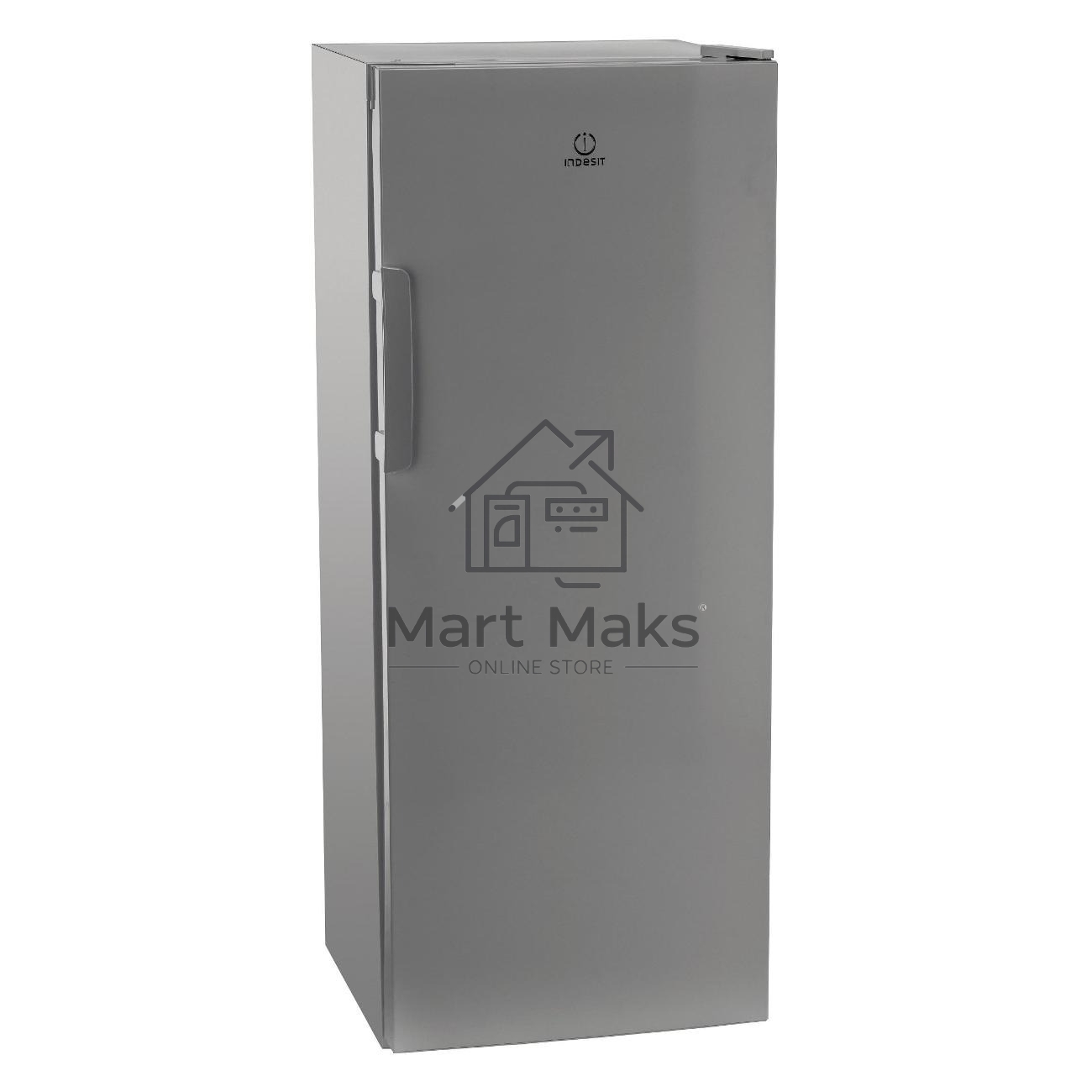 Морозильная камера Indesit DFZ 4150 G, серебристый, 204л, 6 ящиков