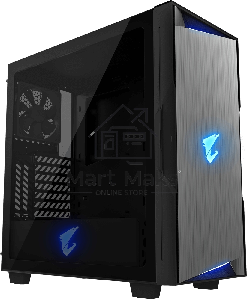 Компьютерный корпус Gigabyte AORUS С300 GB-AC300G черный без БП ATX 4x120mm 4x140mm 2xUSB3.0 audio bott PSU