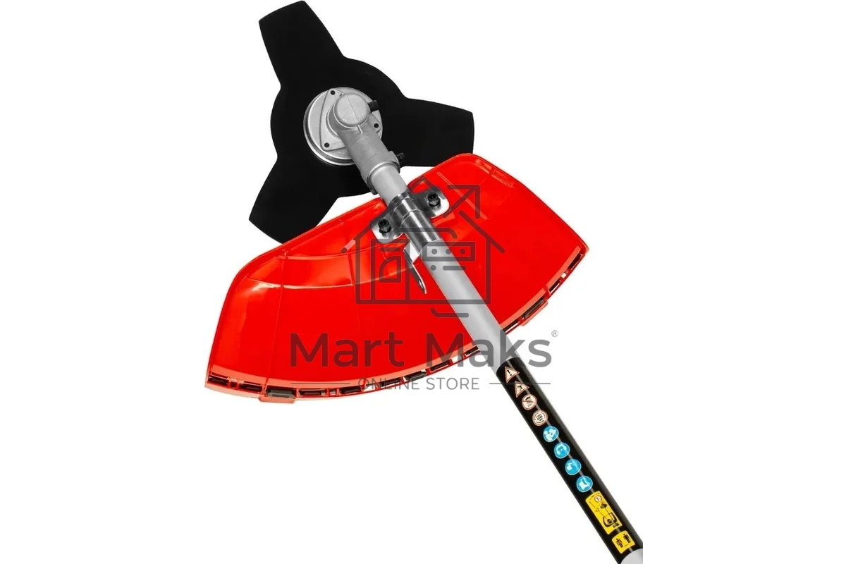 Триммер бензиновый MTX MT-52, 52 см3, неразъемная штанга, состоит из 2 частей