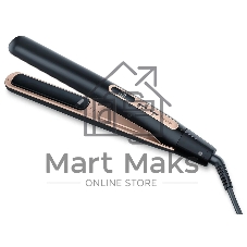 Выпрямитель для волос Beurer HS100 черный/розовый, 20 мм, 220 °C, 11 режимов