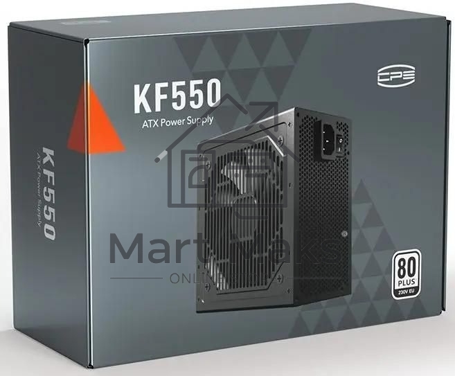 Блок питания PcCooler P3-F550-W1H ATX 550W 80 PLUS белый (20+4pin) APFC 120mm fan 6xSATA Cab Manag RTL