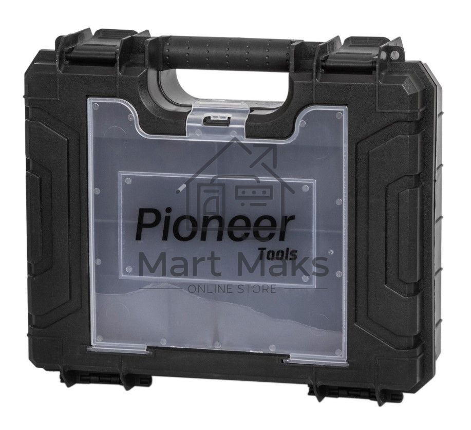 Дрель-шуруповерт Pioneer CD-E1602BL-01, Аккумуляторная, 16,8В, 2 АКБ, Кейс