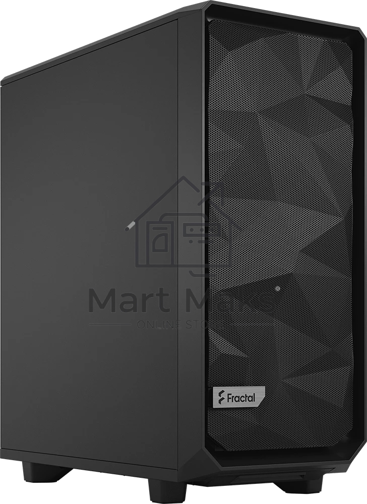 Корпус Fractal Design MESHIFY 2 COMPACT BLACK / ATX / 2x140mm & 1x120mm fans inc. / FD-C-MES2C-01