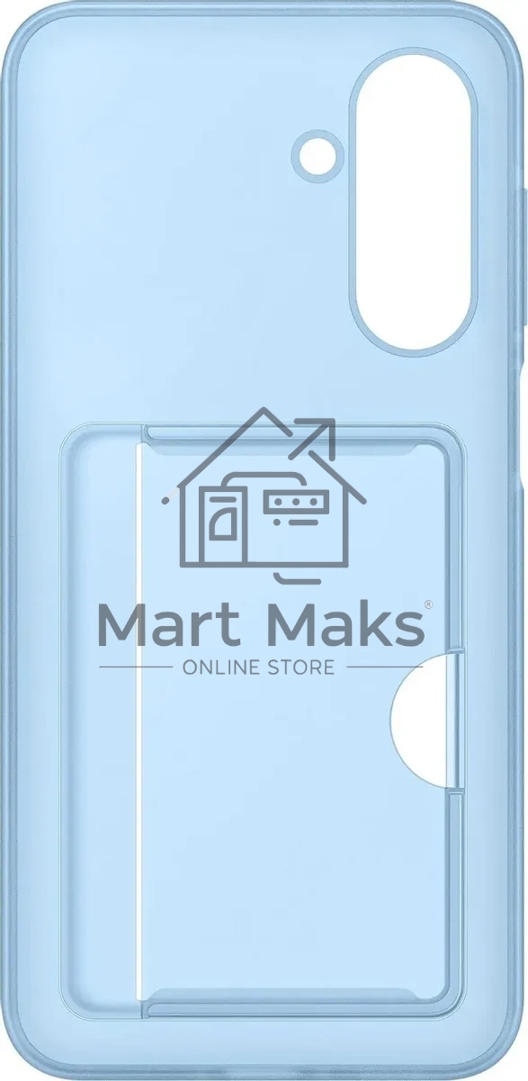 Чехол (клип-кейс) Samsung для Samsung Galaxy A26 Card Slot Case A26 голубой (EF-OA266TLEGRU)