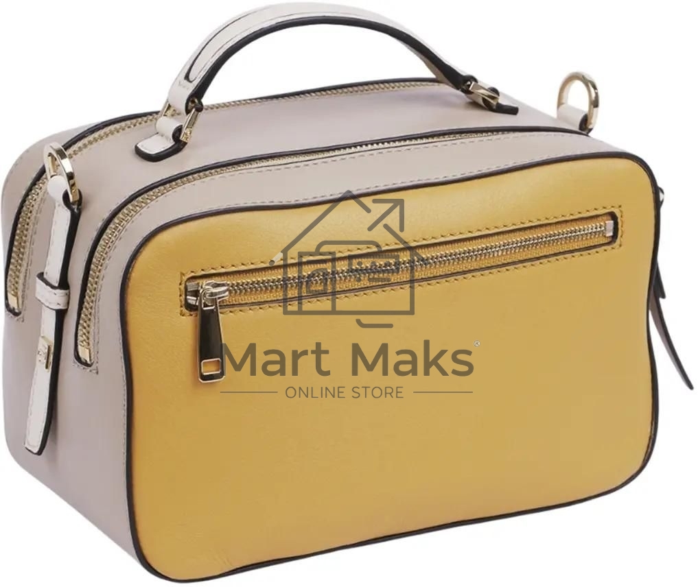 Сумка женская Piquadro Circle BD6656W92/GbE желтый/бежевый натур.кожа