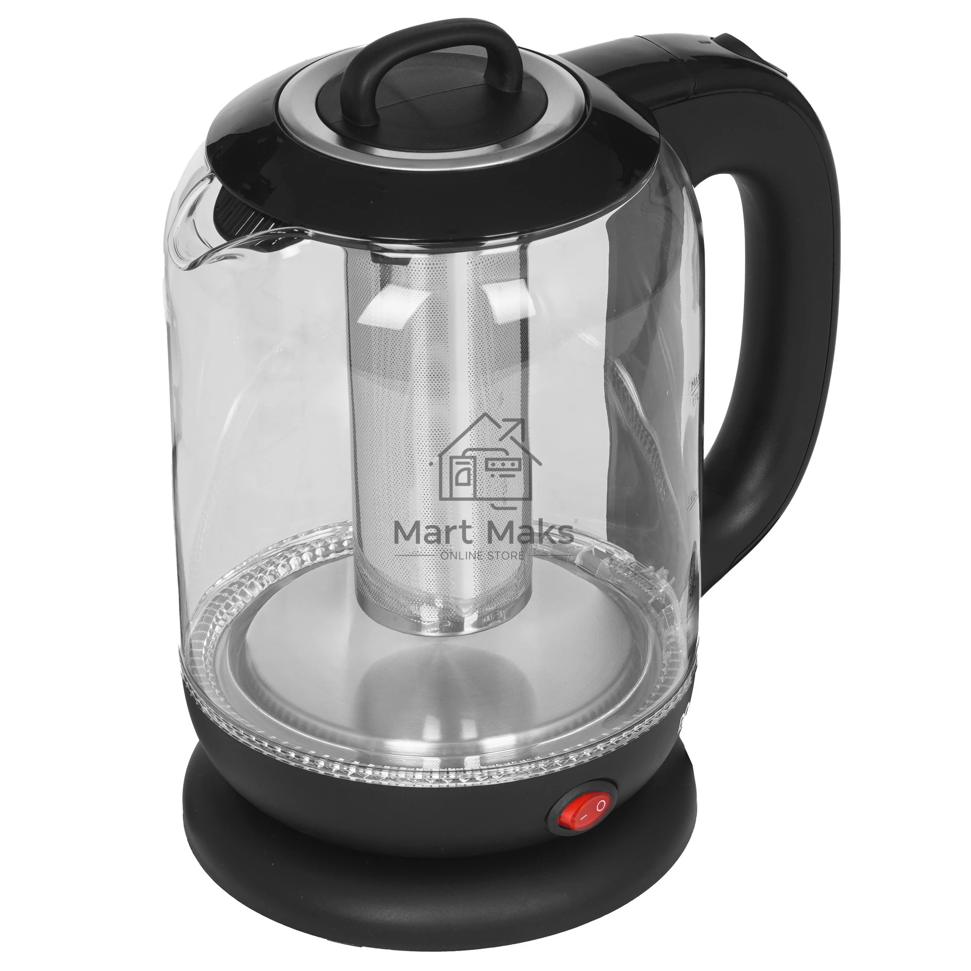 Чайник электрический BQ KT1701G черный, 2200 Вт, 1.7 л