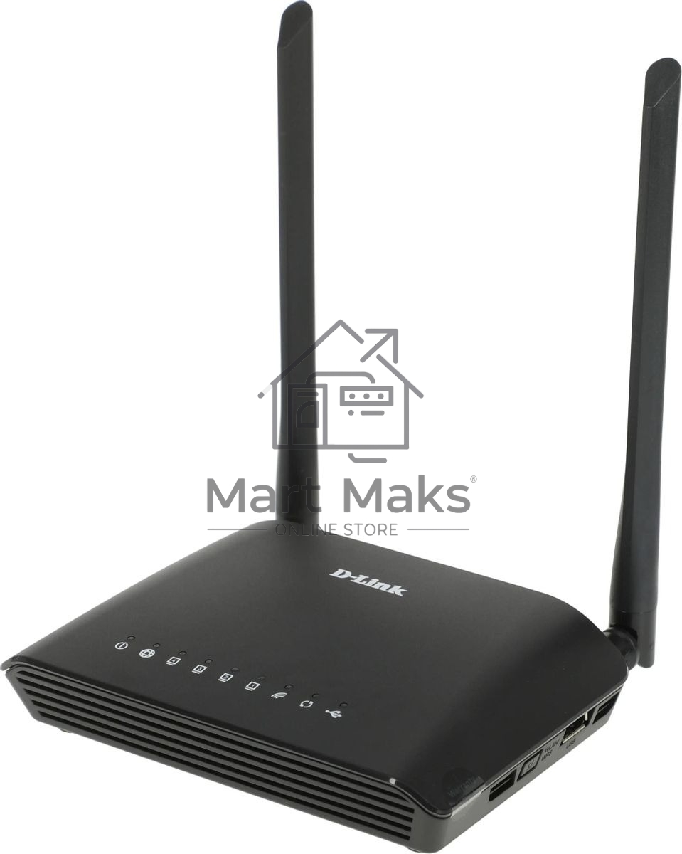 Роутер беспроводной D-Link DIR-620S/RU/B1A N300 черный