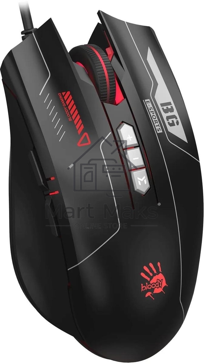 Комплект клавиатура+мышь A4Tech Bloody B1700 проводной, USB, 6000 DPI, чёрный