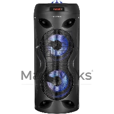Акустическая система SUPRA SMB-330, 20Вт, с караоке, Bluetooth, FM, USB, черный