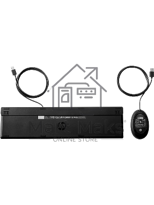 Комплект клавиатура+мышь HP 320MK проводной, USB, чёрный