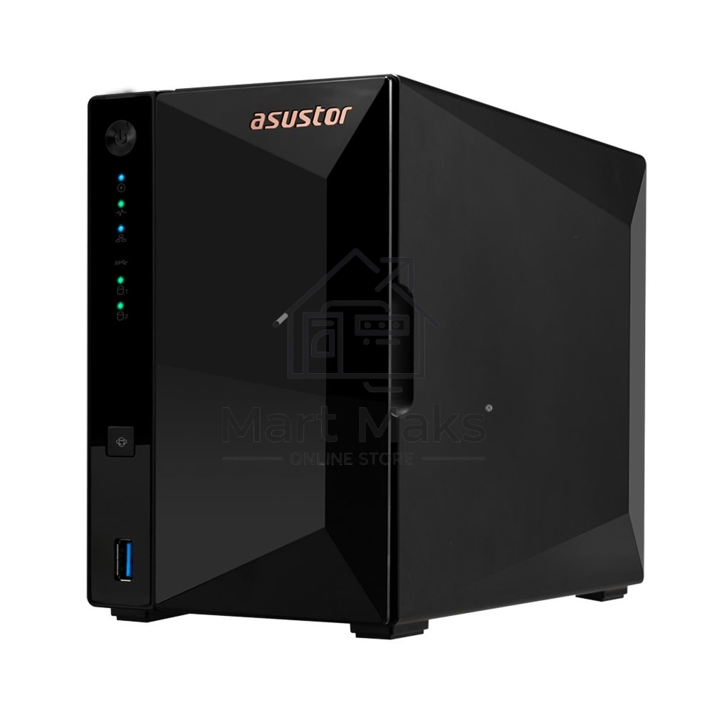 Система хранения данных ASUSTOR AS3302T V2/ASUSTOR/2 BAY/EU