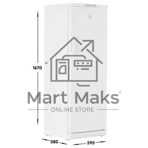 Холодильник Indesit ITD 167 W белый однокамерный 268/35л морозилка сверху, капельная система