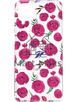 Чехол (клип-кейс) Gresso Air, для Samsung Galaxy A12, прозрачный/рисунок gr17aaae9264