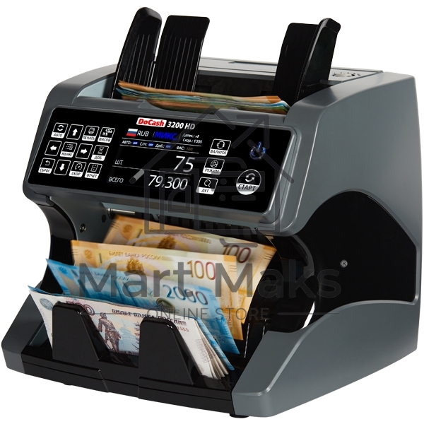 Счетчик банкнот DoCash 3200 HD автоматический мультивалюта