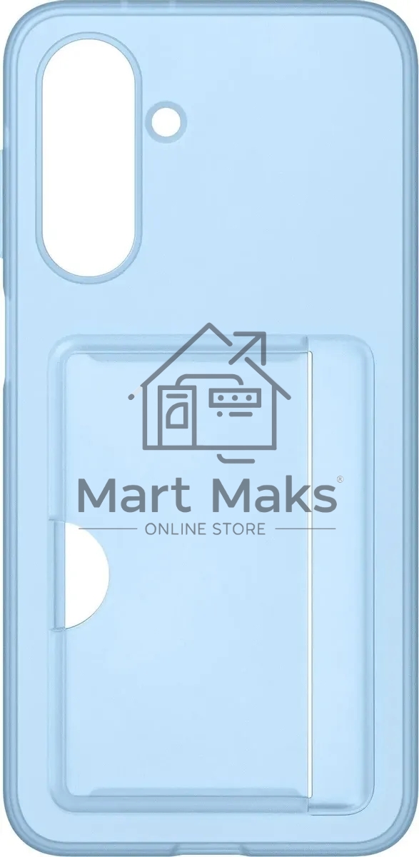 Чехол (клип-кейс) Samsung для Samsung Galaxy A26 Card Slot Case A26 голубой (EF-OA266TLEGRU)