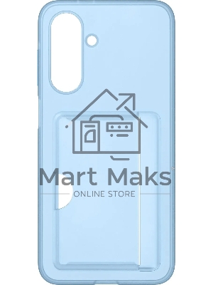 Чехол (клип-кейс) Samsung для Samsung Galaxy A26 Card Slot Case A26 голубой (EF-OA266TLEGRU)