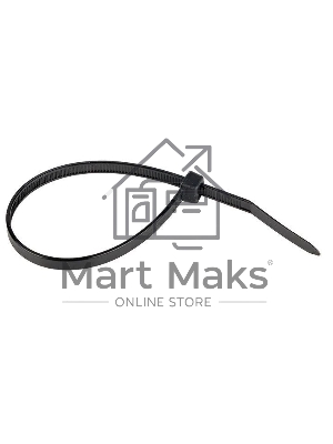 Хомут нейлоновый EKF plc-cb-4.8x200 черный (4,8х200) (100шт.) EKF Basic