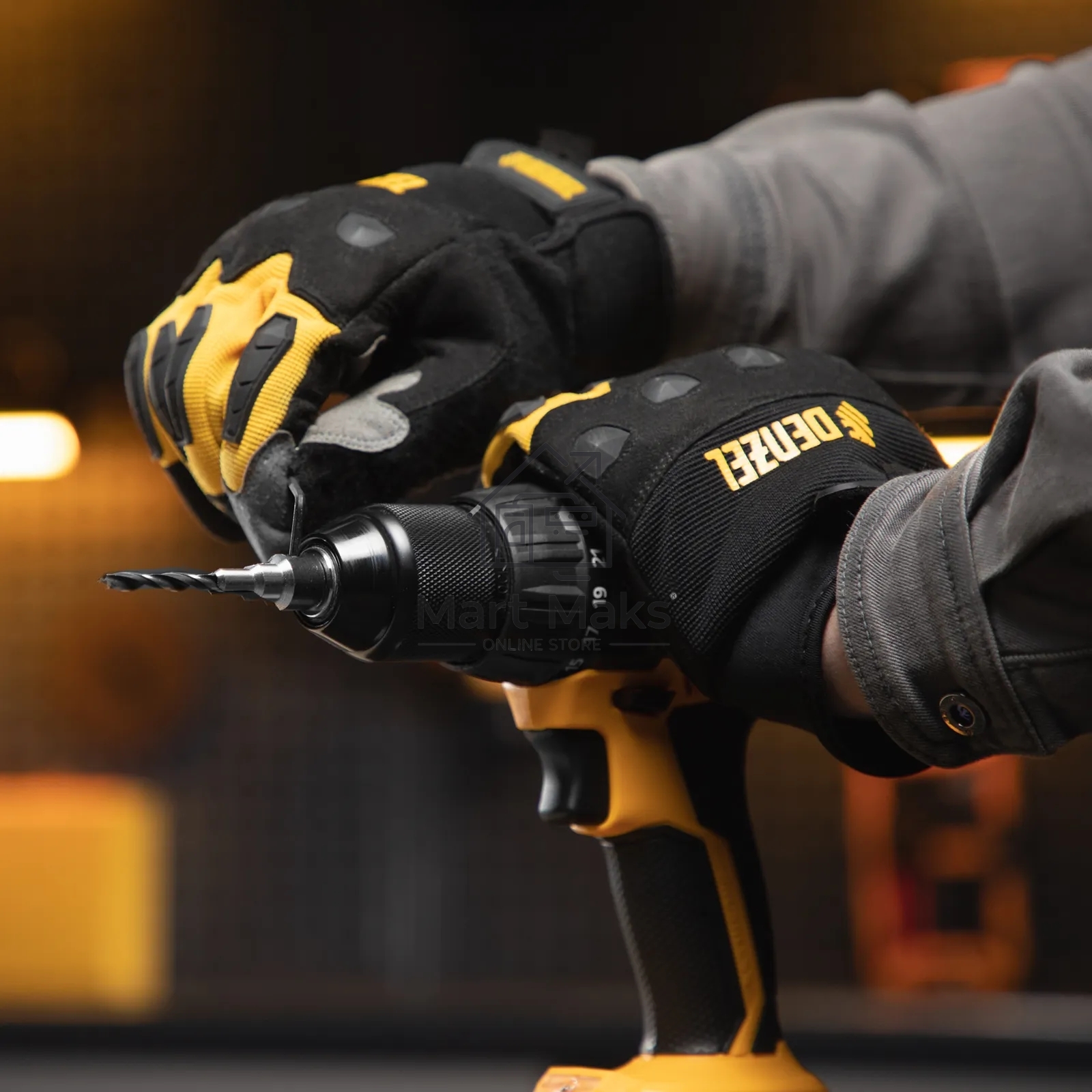 Набор сверл под конфирмат Denzel 3-5 мм, 4 шт